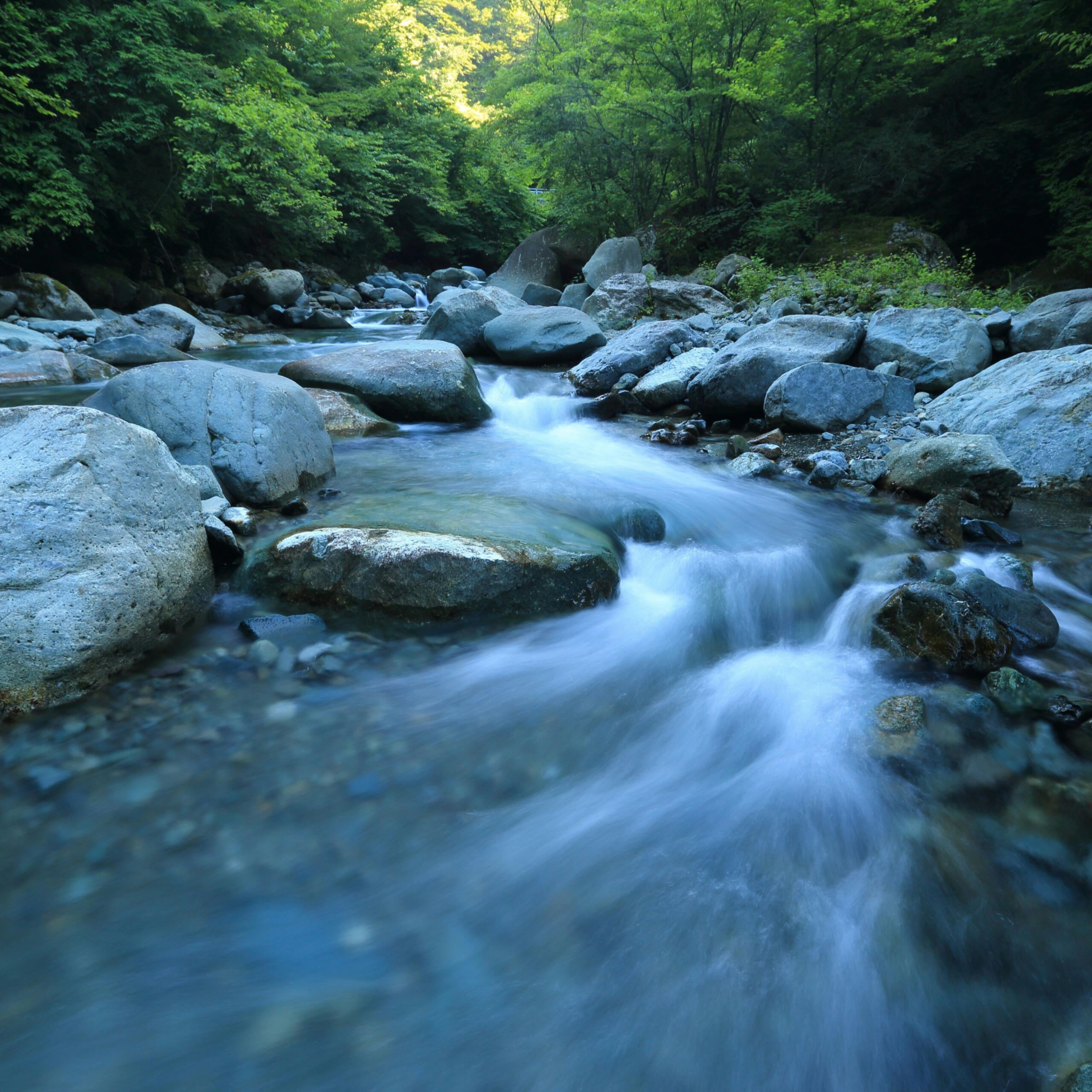 Rushing Stream - Photo by kazuend on unsplash